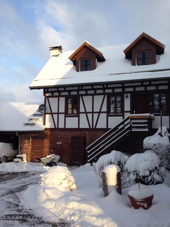 Ferienhaus Annabell Weisbach  エクステリア 写真