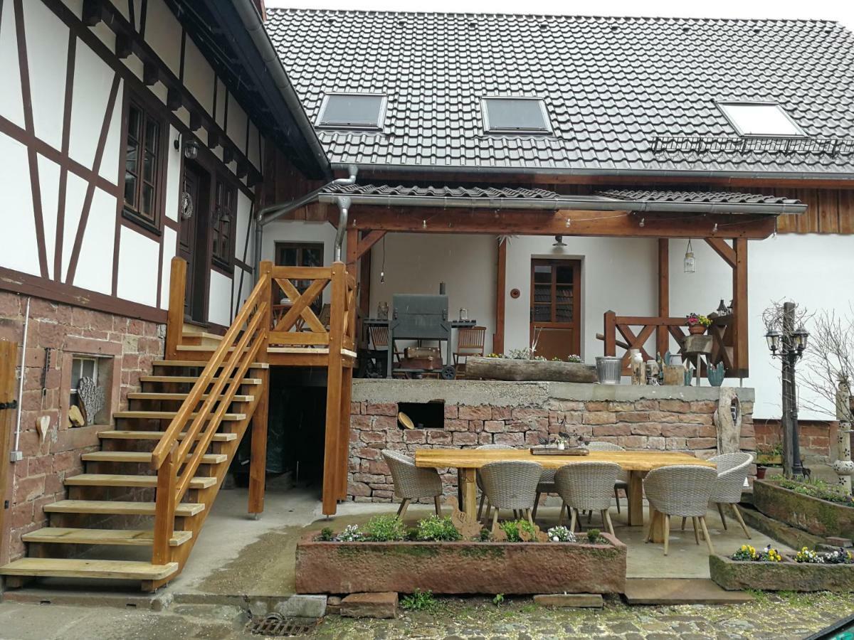 Ferienhaus Annabell Weisbach  エクステリア 写真