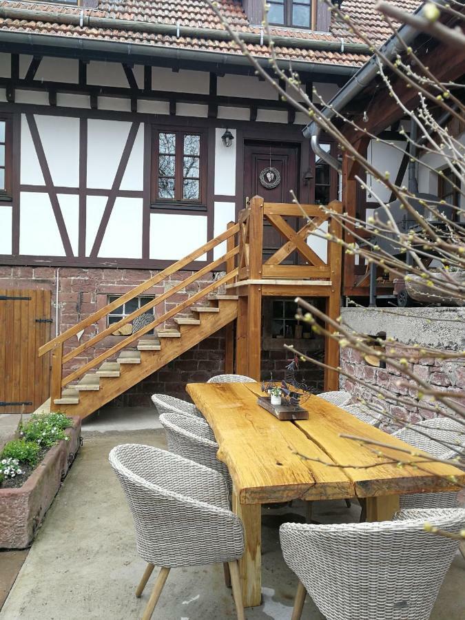 Ferienhaus Annabell Weisbach  エクステリア 写真