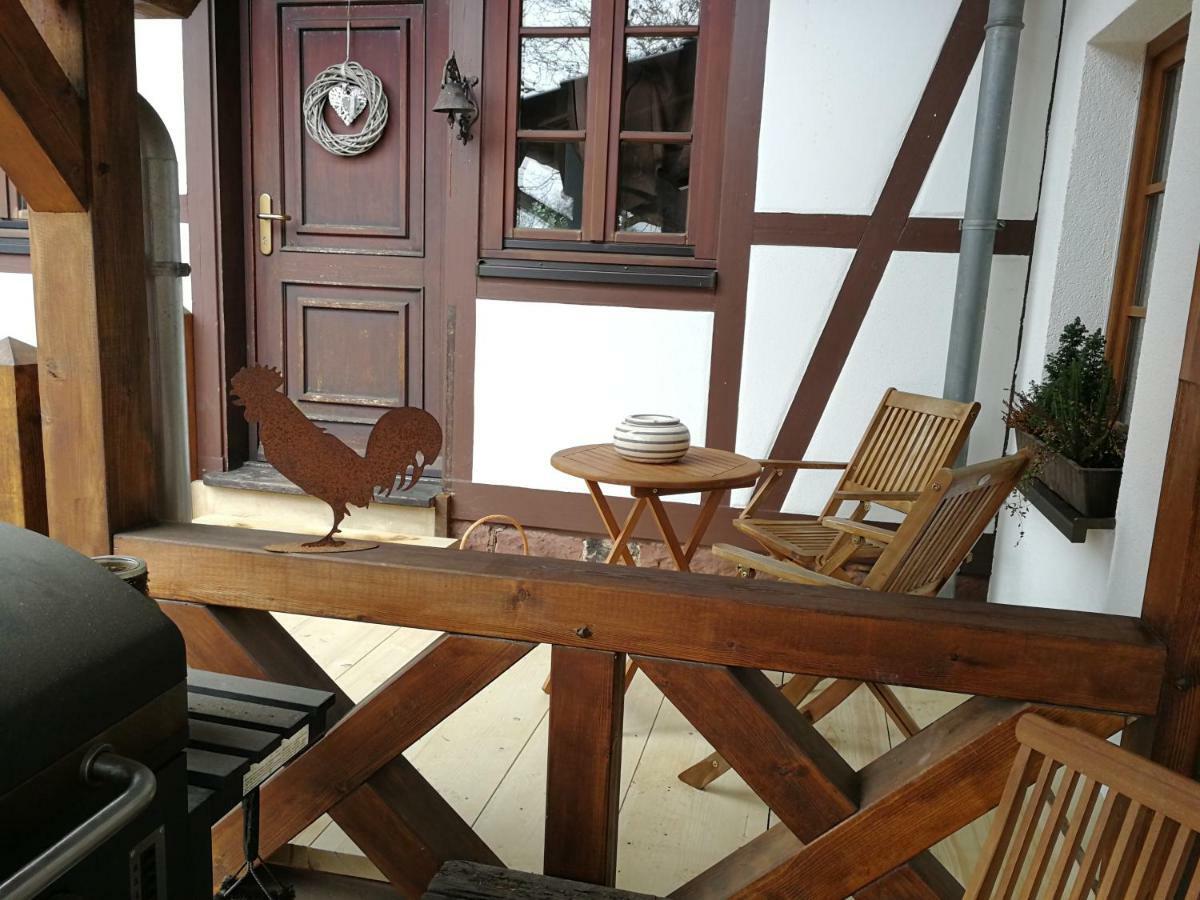 Ferienhaus Annabell Weisbach  エクステリア 写真