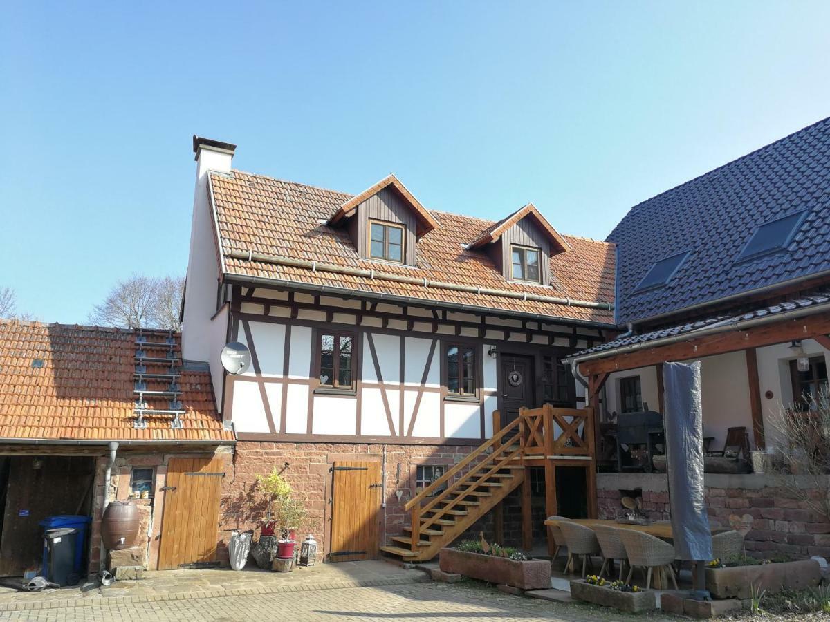Ferienhaus Annabell Weisbach  エクステリア 写真