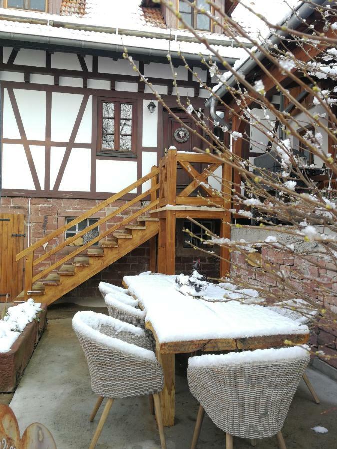 Ferienhaus Annabell Weisbach  エクステリア 写真