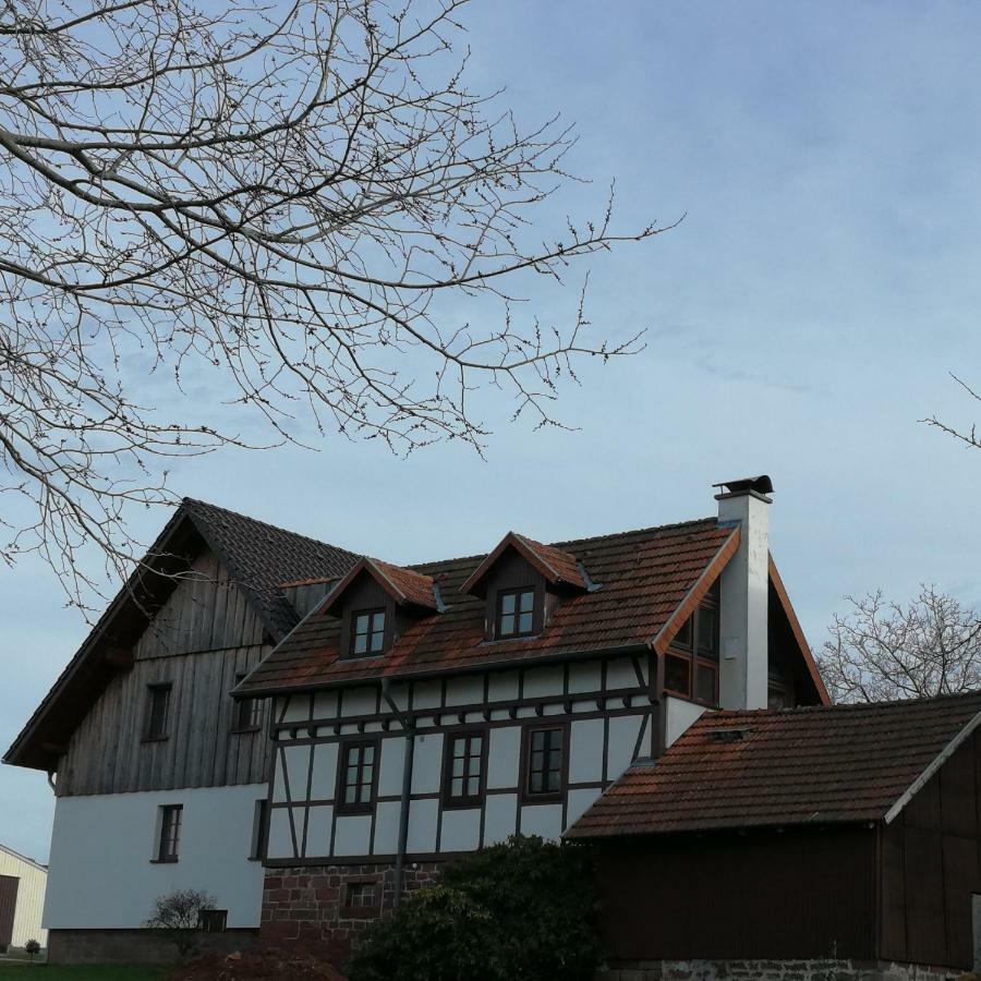 Ferienhaus Annabell Weisbach  エクステリア 写真