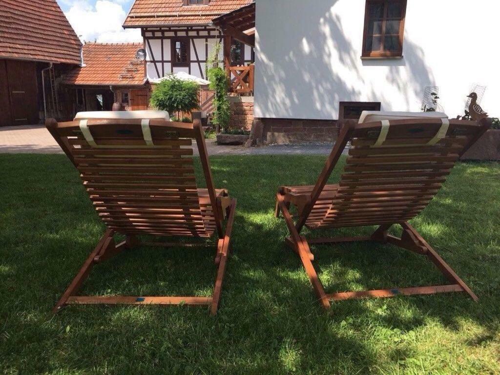 Ferienhaus Annabell Weisbach  エクステリア 写真